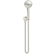 Round Hand-held Shower on Swivel Bracket